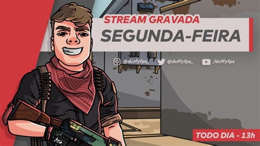 LIVE TODOS OS DIAS às 8 da manhã.