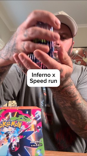 Works everytime. Inferno x booster box speedrun thanks to @obsession_gaming_pty_ltd . Make sure to check them out for all your Pokemon needs. #pokemon #packopening #megacharizard #pokemontcg | Dillon Williams