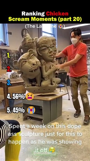 Ranking Funniest Chicken Screams p.t 20 😭 #usa #funny