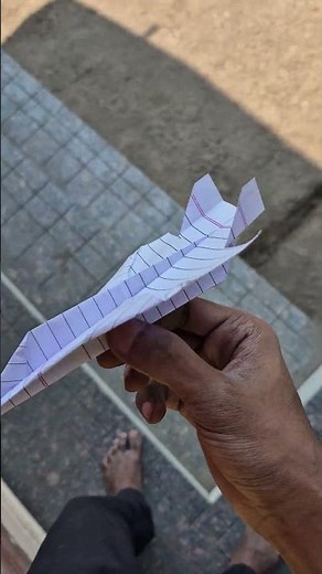BEST Jet Paper Plane ✈️ Flies 300 FEET! (Easy SU-27 Tutorial)
