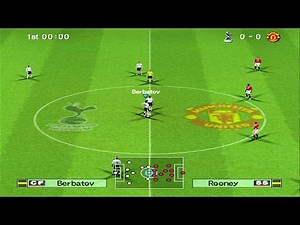 Pro Evolution Soccer 6 - Tottenham vs Manchester United | PS2
