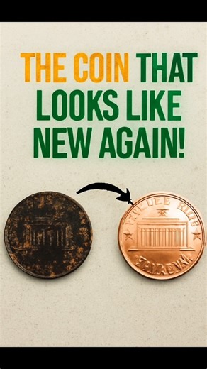 How to Clean a Rusty Coin and Make It Look Like New Again?! 🤩🔑