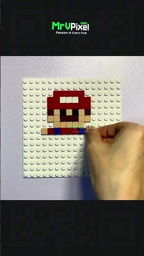 Nintendo Nostalgia: Watch Mario come to life! 🎮 | Pixel Art