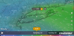 BOAT AND BEACH FORECAST: Patchy fog and an approaching front making for slightly inconvenient nautical conditions this weekend. SAT: Ocean 3-4' Bay 1' Winds from the SE around 10-20kts today. Patchy fog for morning, increasing clouds for afternoon/evening. SUN: Ocean 3-5' Bay 1' Winds starting southerly and trending west in the 10-15kt range. Patchy fog and showers linger through morning hours. Possible afternoon clearing western LI. MON: Ocean 1-2' Bays 0-1' Winds from the NW around 10kts trend