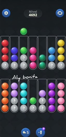 Ball inst puzze level 4692 #puzzle #nivel #colors #level #resolución #gaming #gameplay