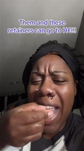 This is for the people who have to wear retainers…😩😩😩