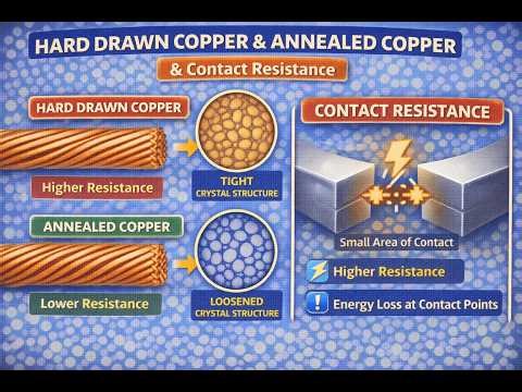 Copper Conductors Explained | Hard Drawn, Annealed & Contact Resistance