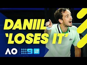 Medvedev absolutely EXPLODES at chair umpire | Australian Open 2022