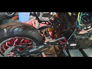 前後全順電機雙驅完成同步轉速 QSMOTOR 96v 配Apt雙控制器