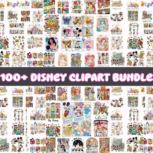 100+ Disney All Character Png Bundle, Mickey and Friends Png, Disney Princess Png, Pooh and Friends Png, Toy Story Png, Disneyland Trip Tee - Etsy Australia