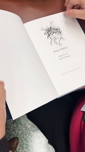 2.2K views · 20 reactions | A rather remarkable discovery from the Manhattan Rare Book and Fine Press Fair (Rare Books Los Angeles): The Things by Peter Watts transforms under UV light, revealing the alien's hidden thoughts in glowing ink. This letterpress edition, illustrated by Todd Thyberg, offers two stories in one - a testament to the artistry of fine press and the power of perspective in science fiction. What hidden wonders might your favorite book conceal? | AbeBooks.com | Facebook