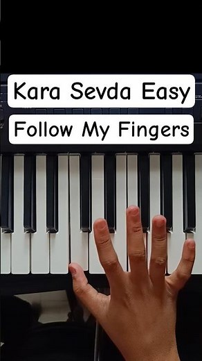 kara sevda (piano tutorial)