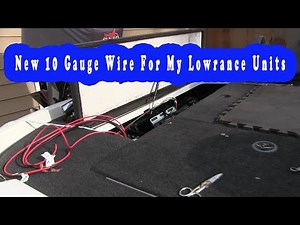 How to Run New 10 Gauge Wire In You Boat