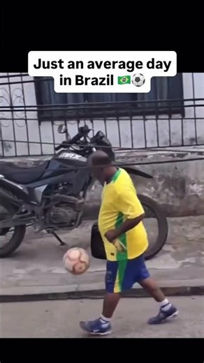 Just an average day in Brazil 🇧🇷 ⚽️