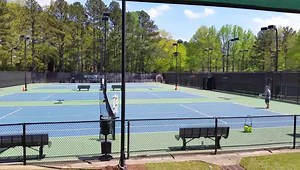 The dome is finally down and it is a PERFECT day to come out and play some tennis! | Windy Hill Athletic Club
