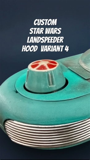 Hyperdrive’s Custom Star Wars Landspeeder Hood Variant 4 #starwars