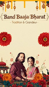 A Celebration Like No Other: Band Baaja Bharat The wedding that stopped the world in its tracks! When Anant & Radhika tied the knot, it wasn’t just a ceremony—it was a statement. Of love, legacy, and a celebration that echoed across the globe. 🎬 Band Baaja Bharat – Tonight at 8:30 PM, only on CNN-News18 Relive the spectacle that brought the world to India and India to the world. | News18