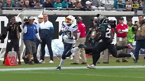 Keenan Allen catch and run goes for 45 yards