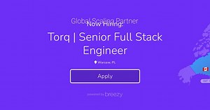 Torq | Senior Full Stack Engineer at SD Solutions