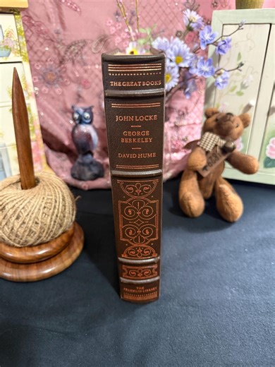 Franklin Library ,the Great Books, John Locke, George Berkeley, and David Hume. the Great Books 25th Anniversary - Etsy