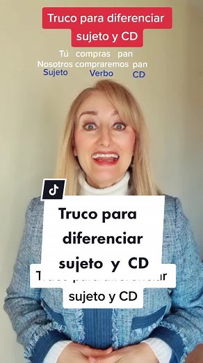 Truco para diferenciar sujeto y complemento directo