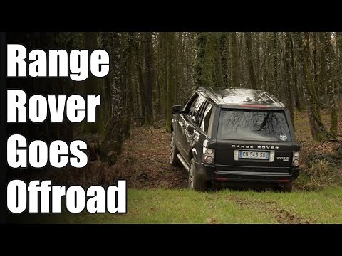 Range Rover 3.6 TDV8 goes OFF road.