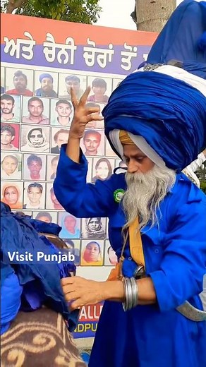 Bhai Avtar Singh wears the World’s largest Turban of 645 meter Daily #shorts