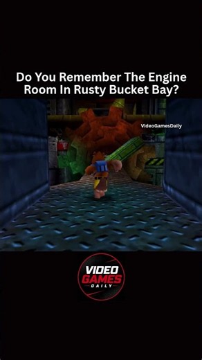 Do You Remember The Engine Room In Rusty Bucket Bay? #BanjoKazooie #Rareware #Nintendo64 #Nintendo