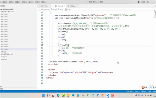 HTML5 Canvas动画实例——人物奔跑动画
