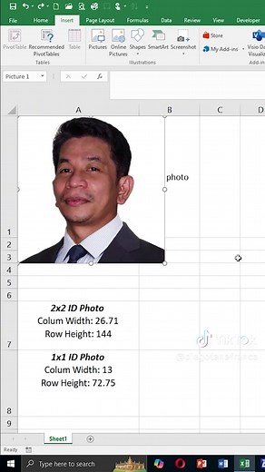 Tutorial: Creating and Printing Perfect 1x1 and 2x2 ID Photos in Excel
