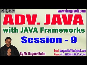 ADV. JAVA tutorials || Session - 9 || by Mr. Nagoor Babu On 28-12-2023 @11:30AM IST