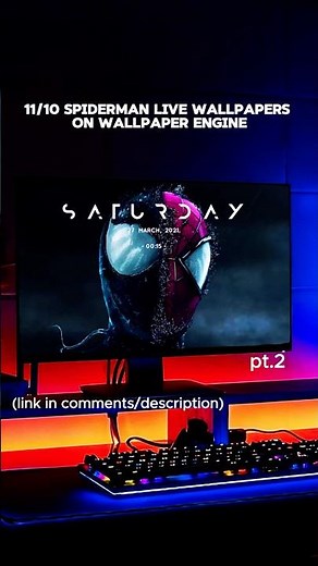 11/10 Spiderman Live Wallpaper you need for your PC🔥|| part 2 || FREE to DOWNLOAD🥵