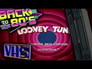 💥 Looney Tunes Time 🌀 Classic Cartoons on Retro TV 📺 VHS Revival