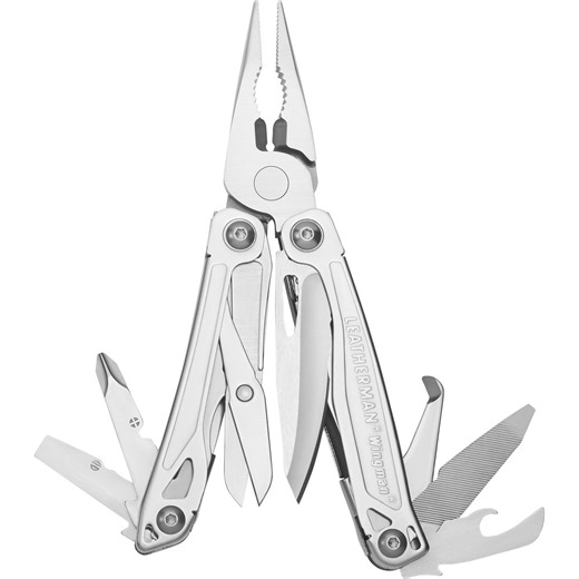 Leatherman - Multi-Tools: Type: Multi-Tool; Number of Functions: 14; Tool Material: Stainless Steel; Closed Length: 3.8 in | MSC Industrial Supply Co.