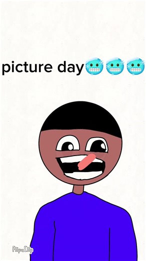 my picture day 🥶🥶🔥💯💯🔥🔥💯💯🔥🔥🔥 #flipaclip #animationmeme