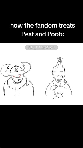 Exploring the Fandom's Treatment of Pest and Poob