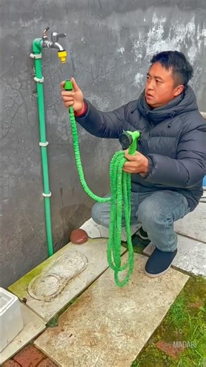 Magic Expandable Water Hose Pipe #magicpipe #expandablepipe #magicwaterpipe #gardenhose #waterpipe