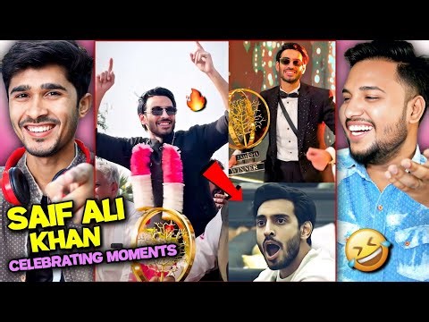 Saif Ali Khan Tamasha Show Edit + Winning Moments Celebration Reaction
