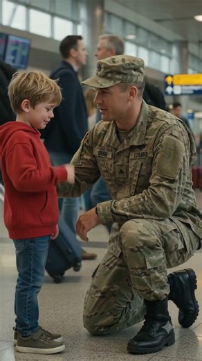 Lost Child Finds Hope Through a Soldier ❤️ #humanity #emotionalstory #hearttouching