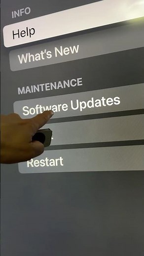 How to Update Your Apple TV to the Latest tvOS #shorts #apple