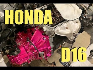 Honda D16 S40 Transmission Assembly