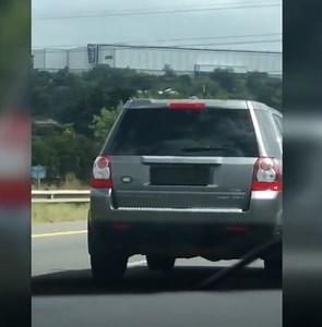WATCH | Joburg number plate flipper caught on camera