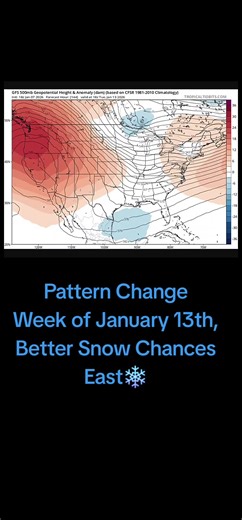 Eastern US Weather Forecast: Colder and Snowier Trends