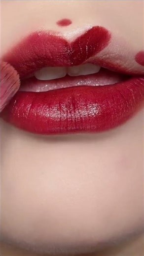 Girl Red Lipstick Tutorial 💄| Bold Red Lip Look | Easy Makeup#RedLipstick #MakeupTutorial#BeautyGirl