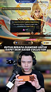210K views · 2.1K reactions | Butuh berapa diamond untuk dapet skin collector Xavier di game Mobile Legends?  Top up di @topupnolimit | Jess No Limit | Facebook