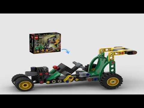 LEGO Technic Dragster 42218 Alternate Build.