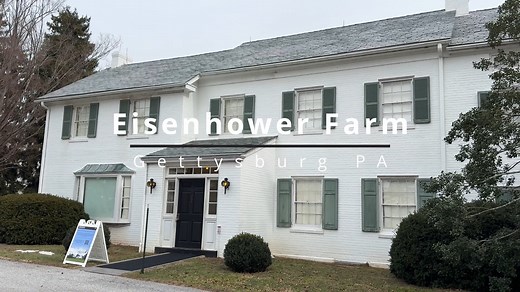 Eisenhower National Historic Site in Gettysburg PA This home is the only home ever owned by President Dwight and First Lady Mamie Eisenhower. This historic home was renovated in the early 1950s and served as a weekend getaway for the President and his wife. It also served as a meeting place for world leaders and other notable persons of importance such as Winston Churchill, President Charles de Gaulle of France, Premier Nikita Khruschchev of the Soviet Union, and the Governor of California (who