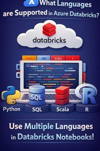 What languages are supported in Azure Databricks?