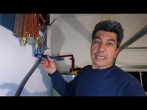 How to install a Rheem 18W flow heater