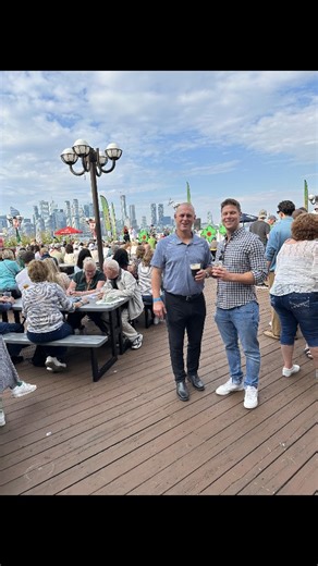 1K views · 39 reactions | Today, President Smith and VP D'Alosio joined the @tpffcelticsociety and @torontofirepb at the Celtic Island Music Festival hosted by @stpatrickstoronto at @islandbbqandbeer. Great weather, great views and great company! Slàinte! @mikesmithfor3888 | @justindaloisio3888 | Toronto Professional Fire Fighters' Association | Facebook